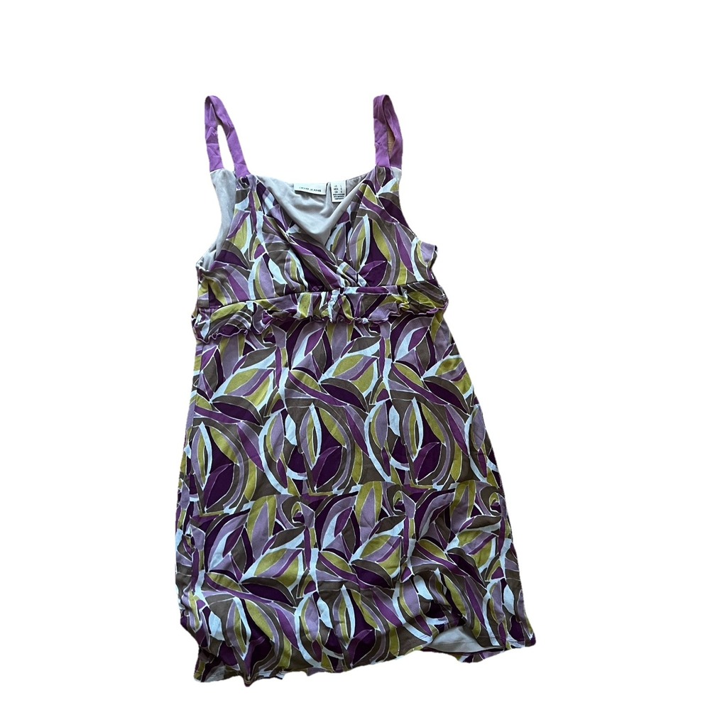 Vintage Y2K DKNY Jeans Mesh Slip Dress L Retro Babydoll Whimsy Fairy Cottage